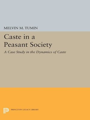 cover image of Caste in a Peasant Society